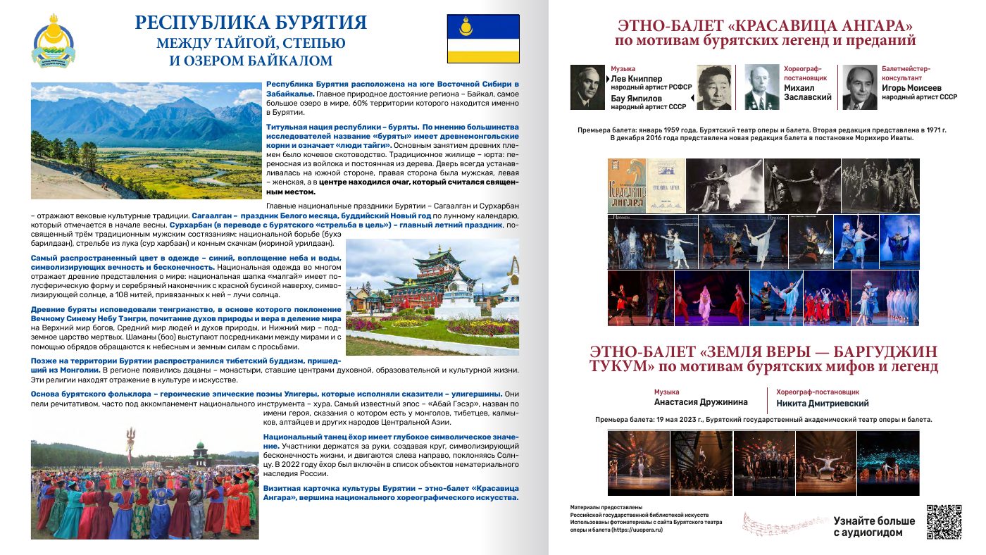Каталог выставки «Балетные истории. Этно-классика России», разворот 6