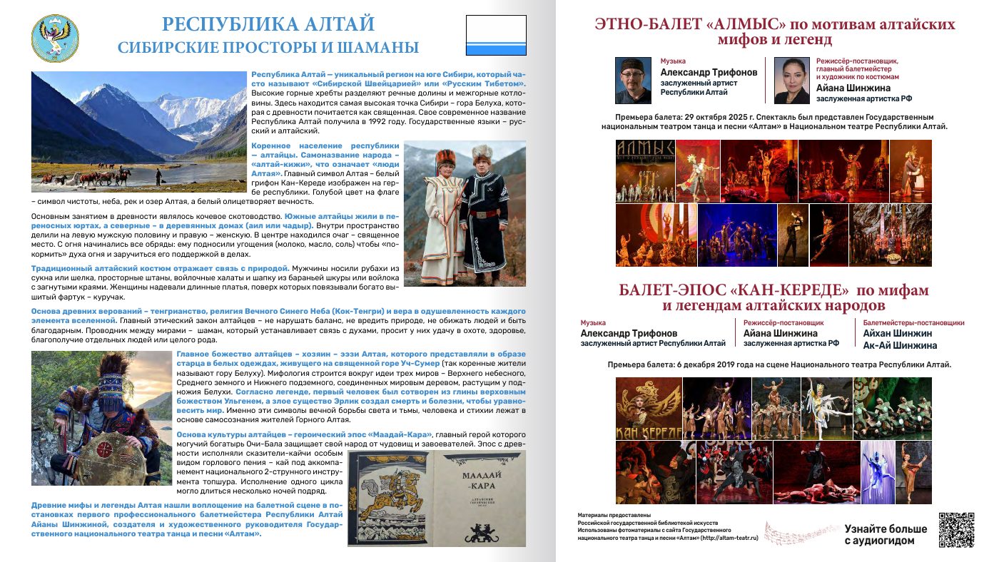 Каталог выставки «Балетные истории. Этно-классика России», разворот 8