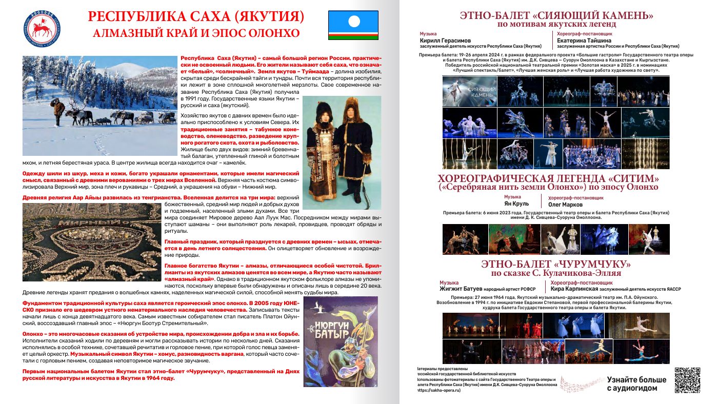 Каталог выставки «Балетные истории. Этно-классика России», разворот 9